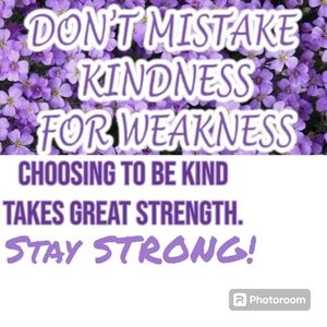 🦉Kind IS Strength💜💪